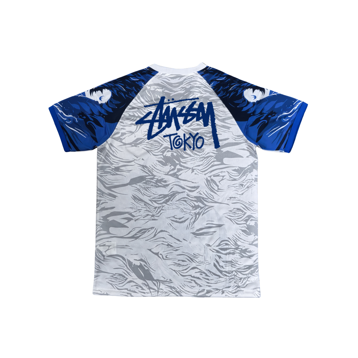 STÜSSY x “JAPAN” JERSEY - BLUE DRAGON