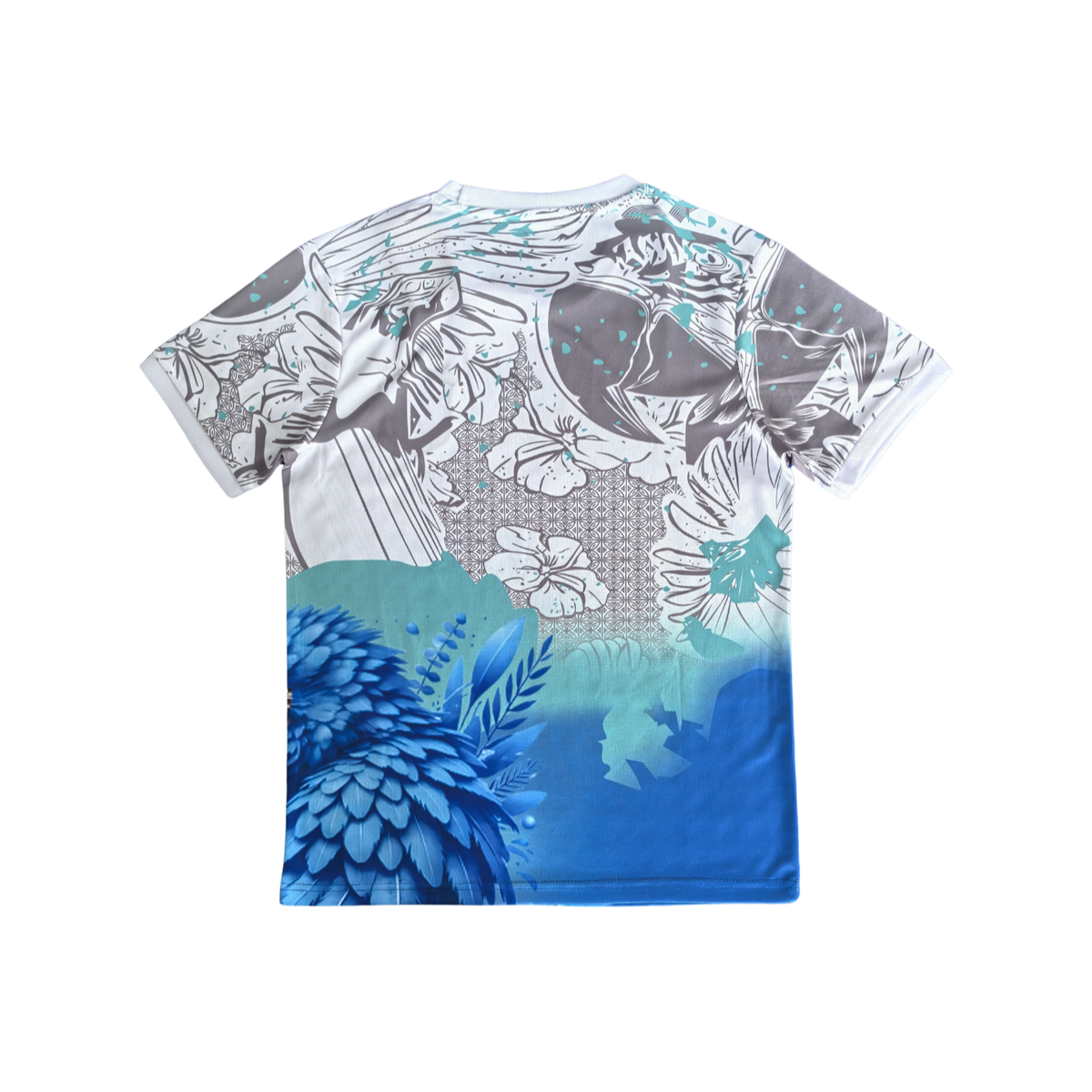 CMY x “BRASIL” TROPICAL JERSEY – BLUE AURORA ARARA EDITION