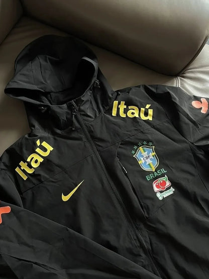 BRASIL WINDBREAKER - BLACK