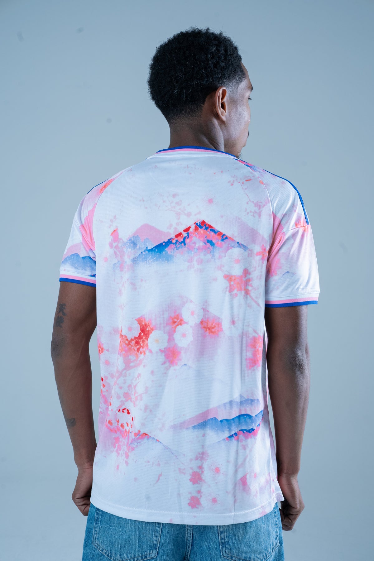 STÜSSY x “JAPAN” JERSEY - PINK SAKURA