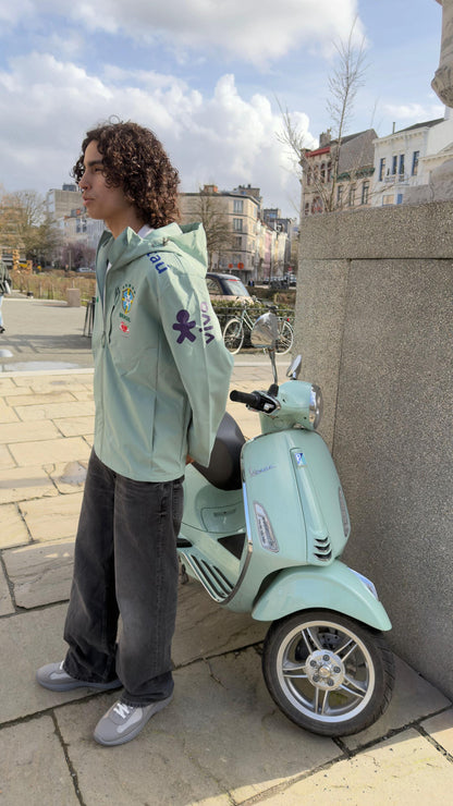 BRASIL WINDBREAKER - MINTGREEN